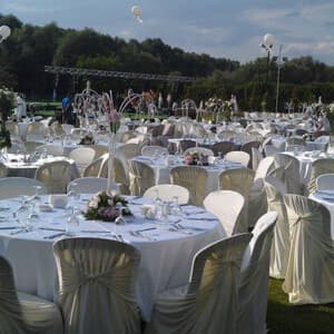 Decoración floral de boda realizada por la floristería de Vigo