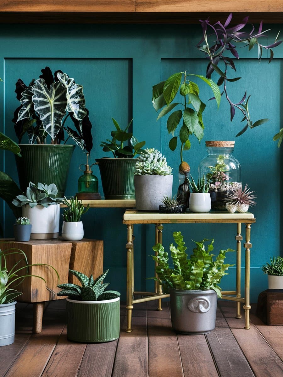 Plantas naturales de interior y exterior en la floristería de Vigo