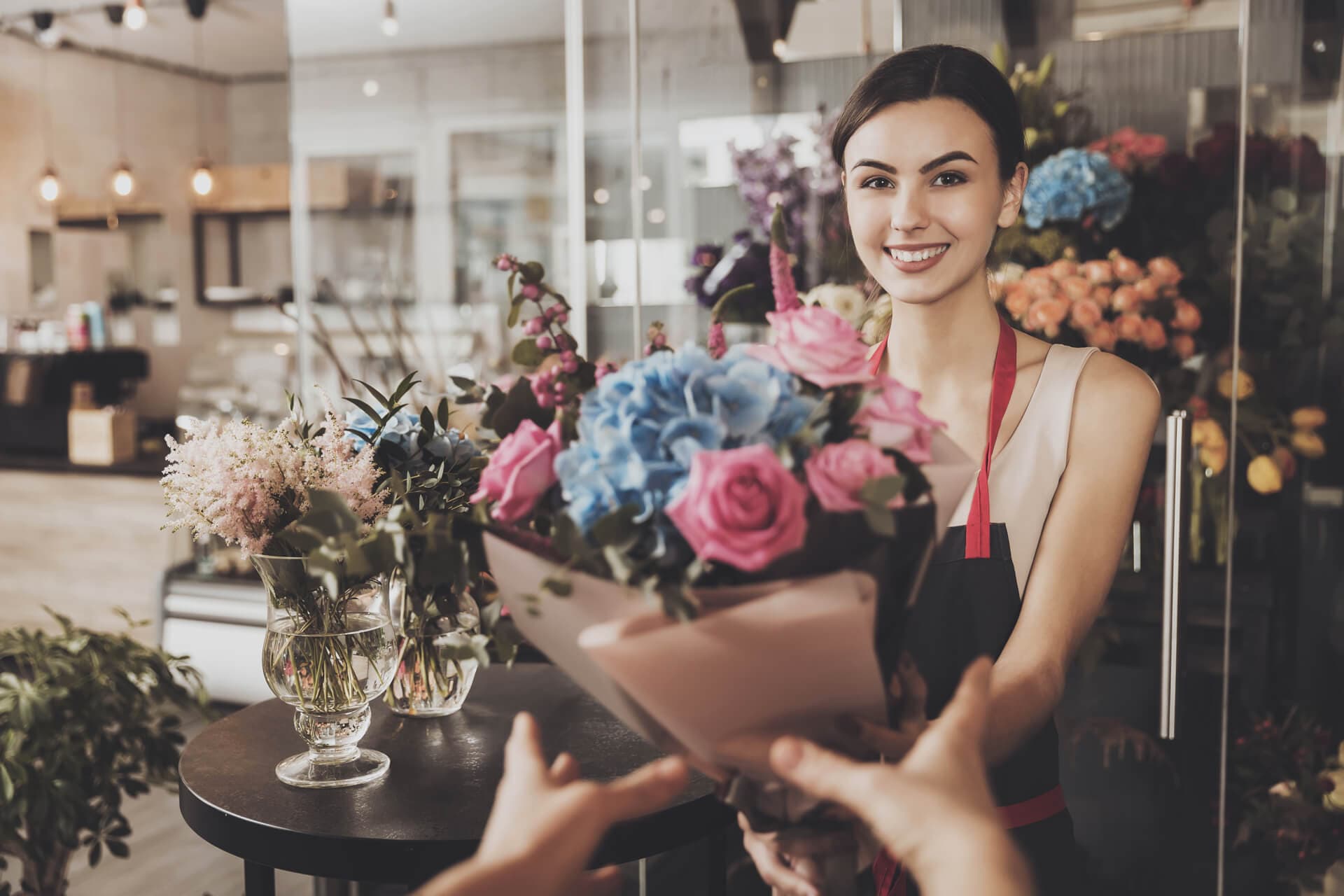 Ramo de flores personalizado elaborado por la floristería de Vigo